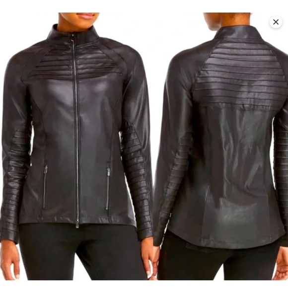Spanx Faux Leather Moto Jacket XS - Picture 8 of 8